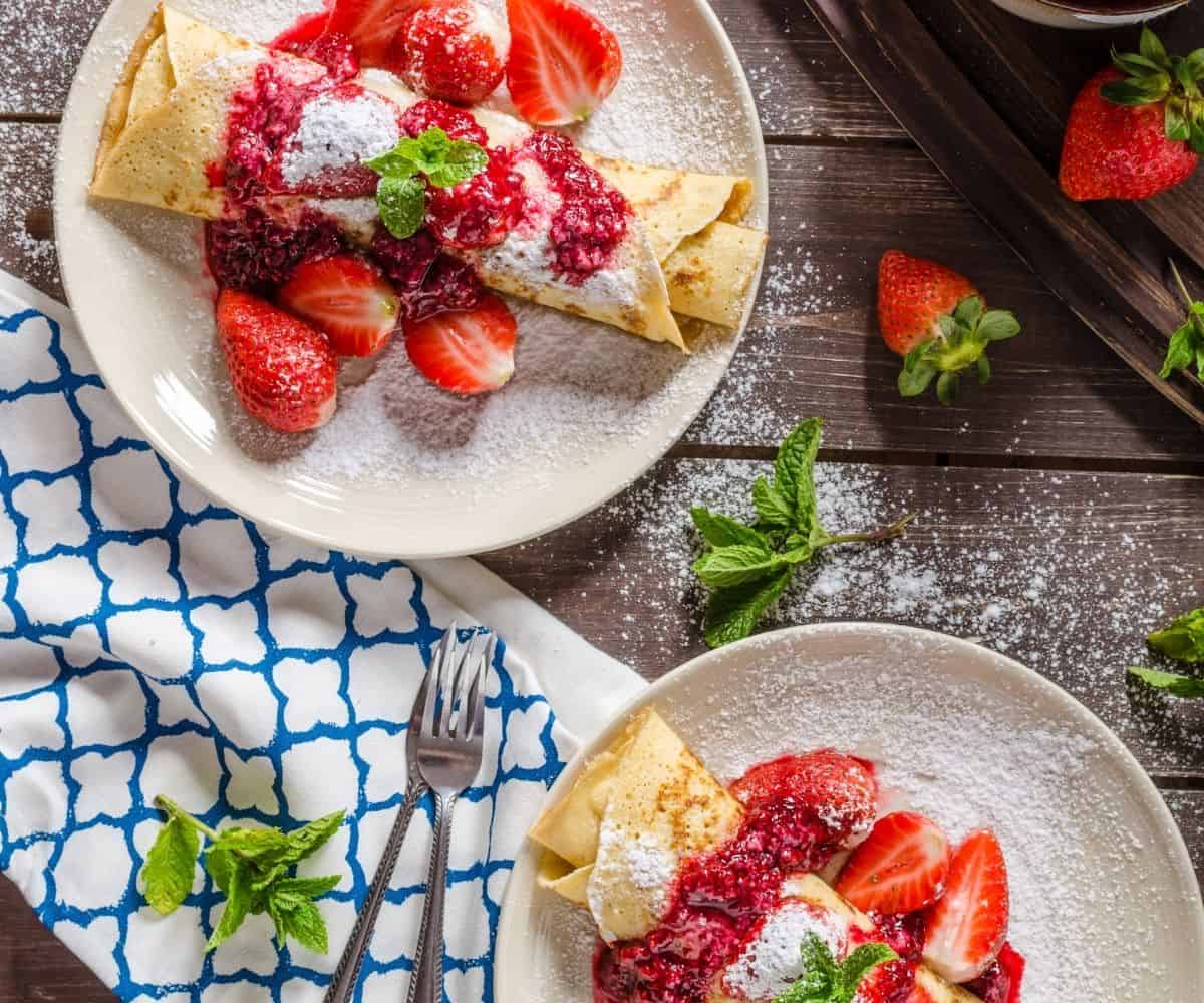 traditional french crepes