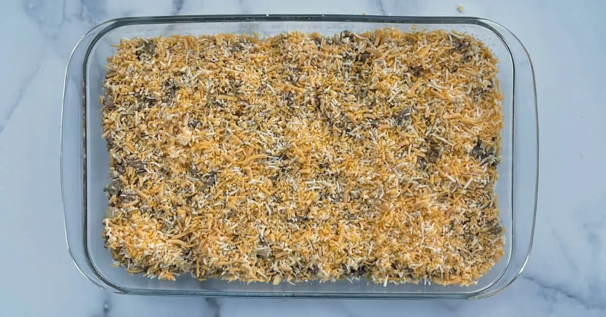 shredded cheese big mac