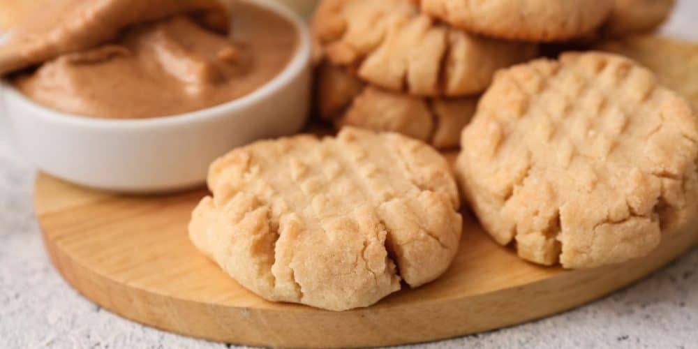 air fryer peanut butter cookies