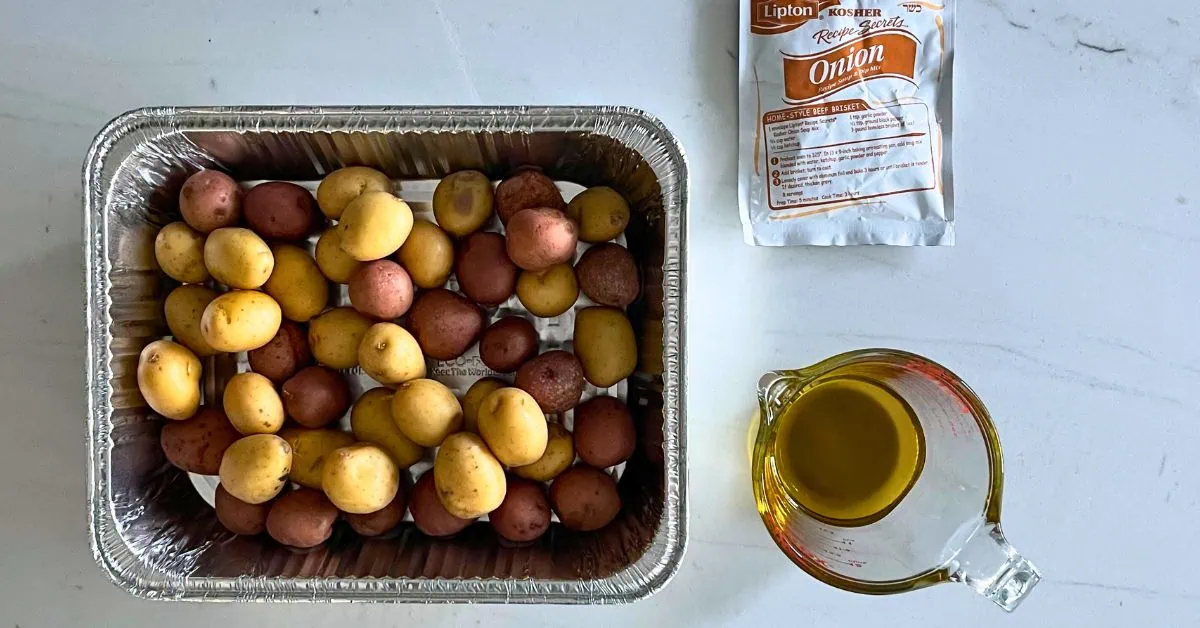 3 ingredient roasted potatoes