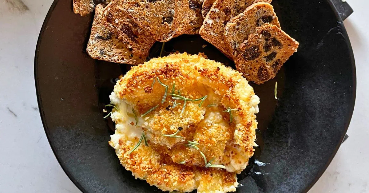 crispy boursin cheese